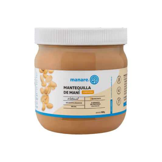MANTEQUILLA DE MANI MANARE 1 KG