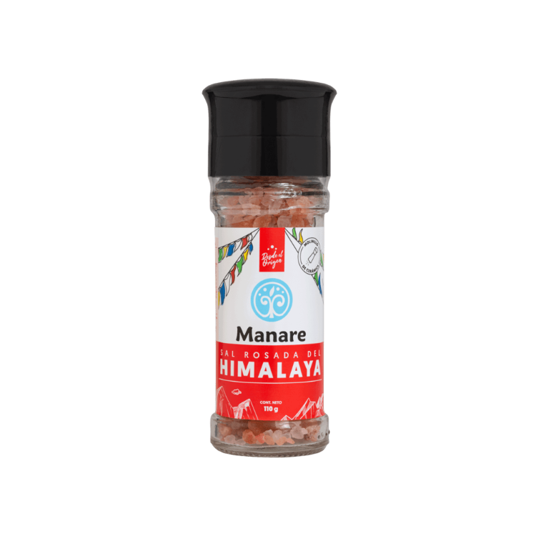 MOLINILLO SAL ROSADA DEL HIMALAYA MANARE 110 GRS 12 UNIDS