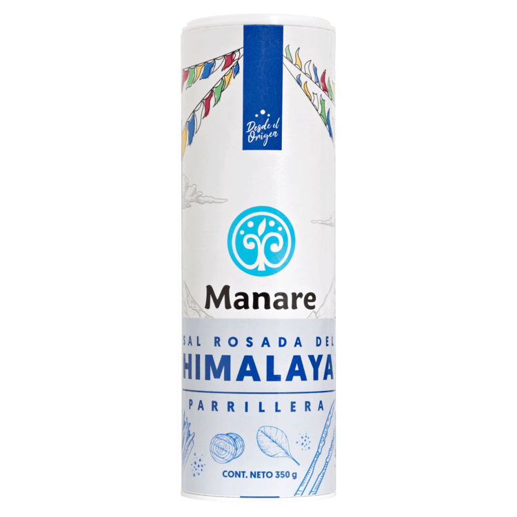SAL ROSADA DEL HIMALAYA PARRILLERA MANARE 350 GRS 12 UNIDS