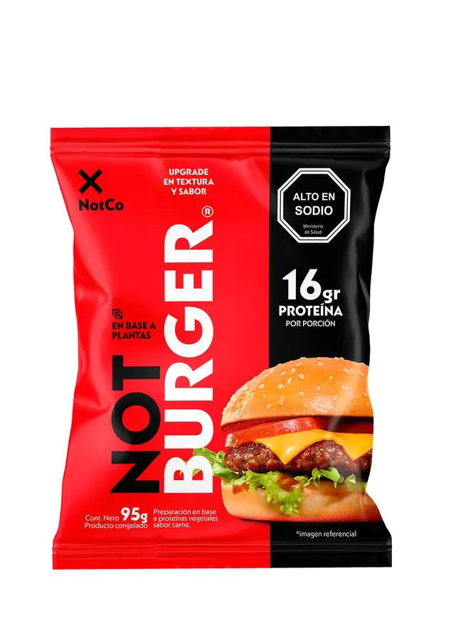 NOTCO NOT BURGER 3.0 95 GRS 40 UNIDS