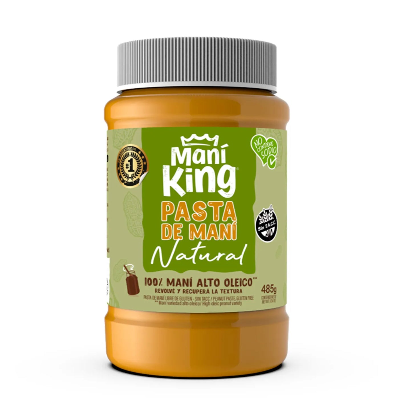 PASTA DE MANÍ KING 485 GRS  12 UNIDS