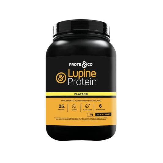 SHAKE LUPINE PROTEIN PLATANO PROTE&CO 1 KG