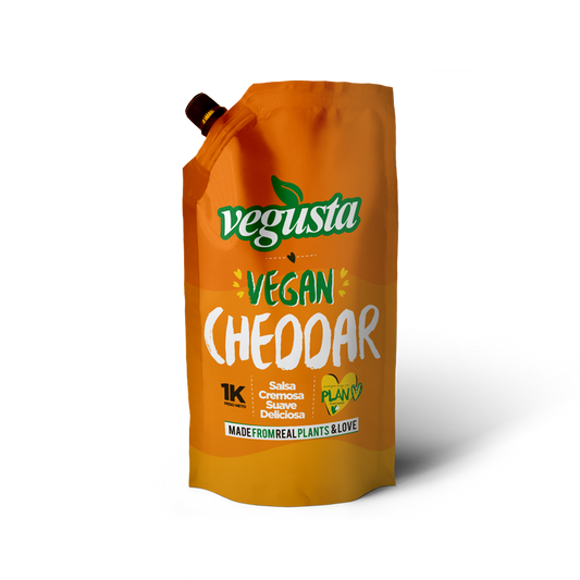 SALSA CHEDDAR VEGUSTA 12 UNIDS 350 GRS