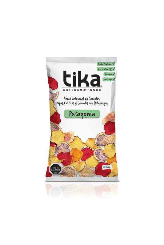TIKA ARTESAN CHIPS PATAGONIA 150 GRS 14 UNIDS