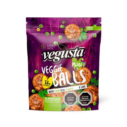 VEGGIE BALLS VEGUSTA 8 UNIDS DOYPACK