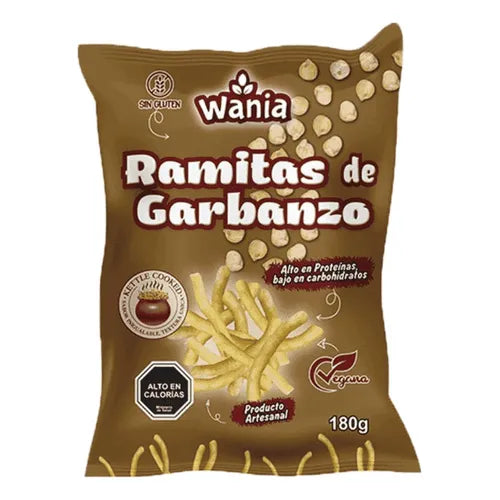 RAMITAS DE GARBANZO WANIA 180 GRS 18 UNIDS