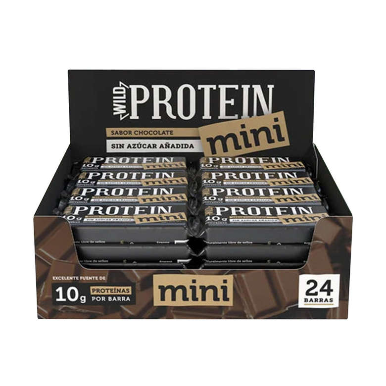 BARRA WILD PROTEIN MINI CHOCOLATE 24 UNIDS 30 GRS