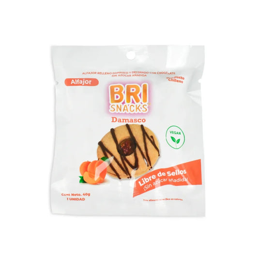 DELICIA DAMASCO  BRISNACKS 40 GRS 15 UNIDS