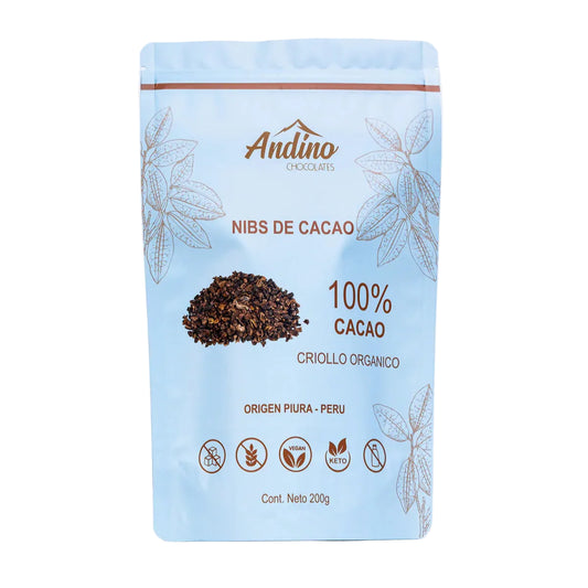 NIBS DE CACAO ANDINO - Piura / Perú 200 GRS