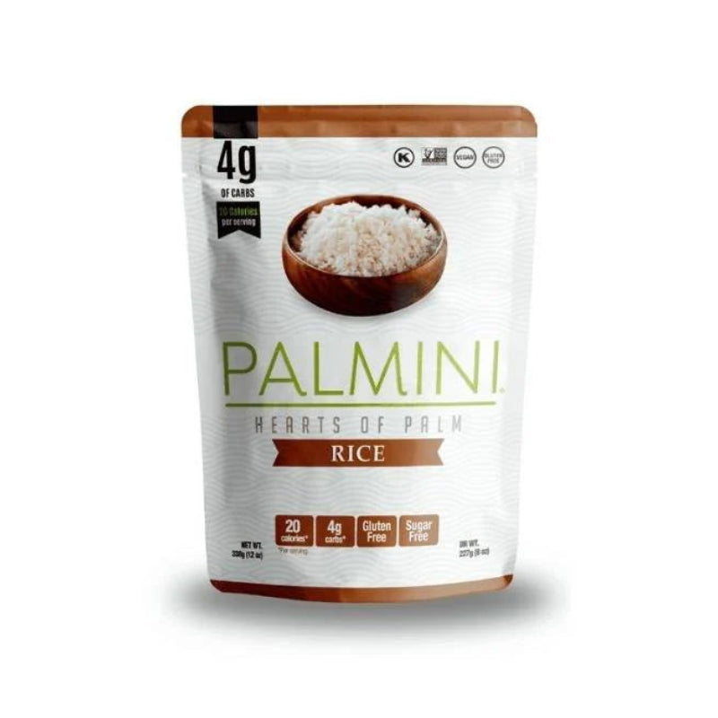 ARROZ TIPO RISSOTO DE PALMITOS PALMINI 340 GRS 6 UNIDS
