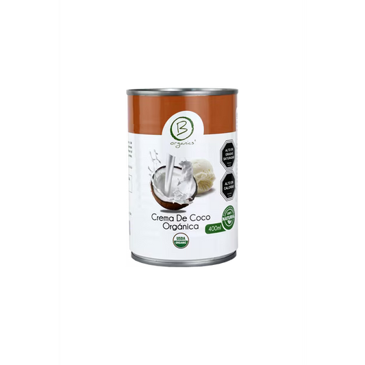 CREMA DE COCO 400 ML BE ORGANICS 12 UNIDS