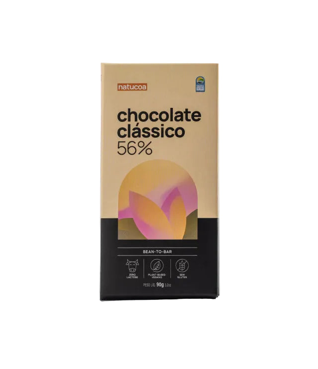 CHOCOLATE BEAN TO BAR 56% NATUCOA