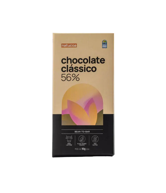 CHOCOLATE BEAN TO BAR 56% NATUCOA