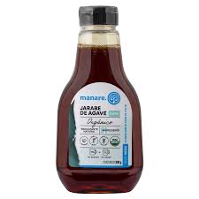 JARABE DE AGAVE RAW ORGANICO MANARE 330 GRS 6 UNIDS