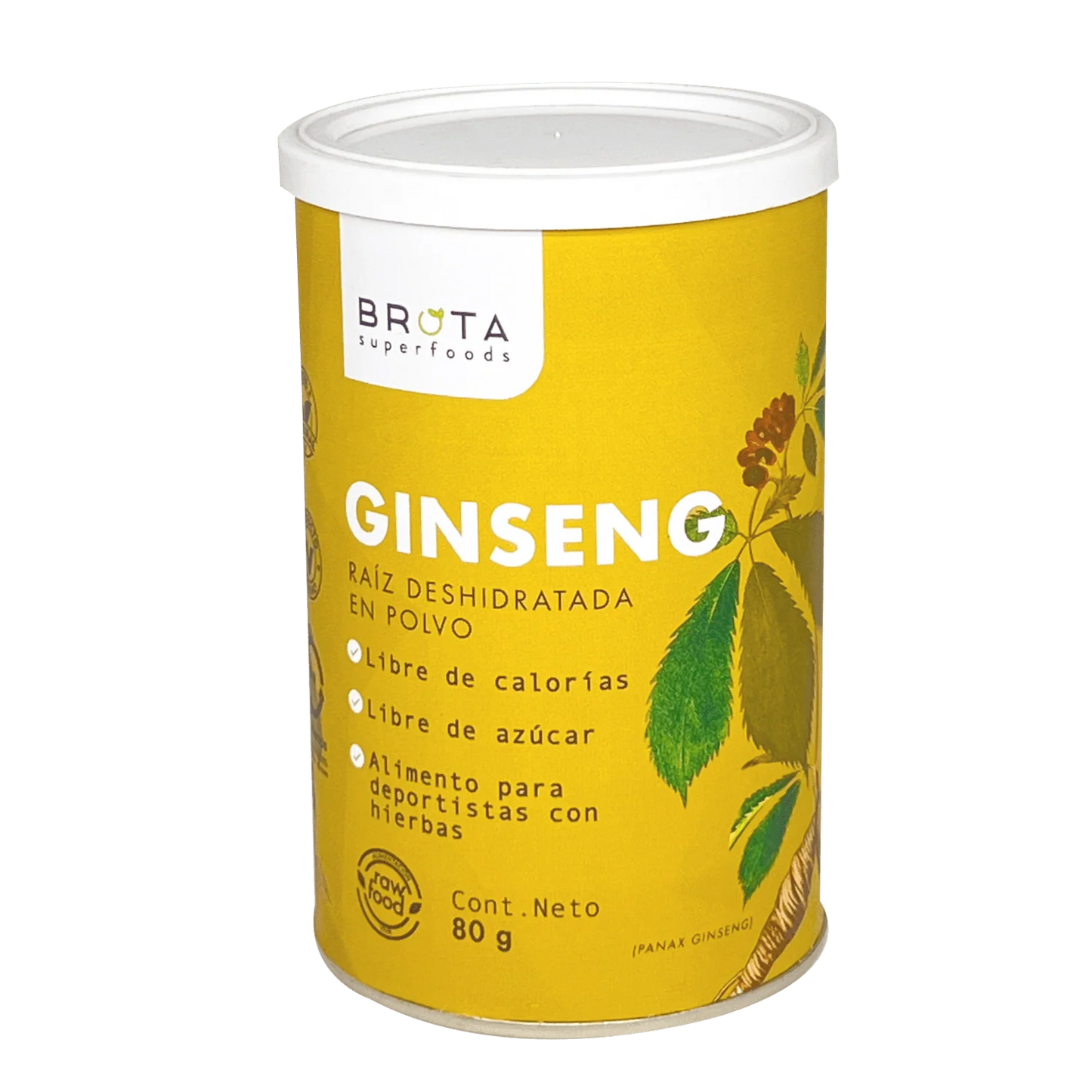 GINSENG VITALITY BROTA 80 GRS