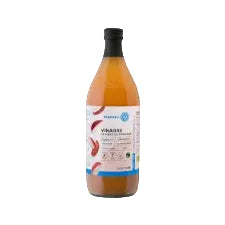 VINAGRE DE MANZANA ORGÁNICO MANARE 1 LT 6 UNIDS