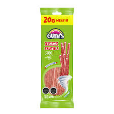 GUNYS TUBO FRUTILLA SOUR 200 GRS 12 UNIDS