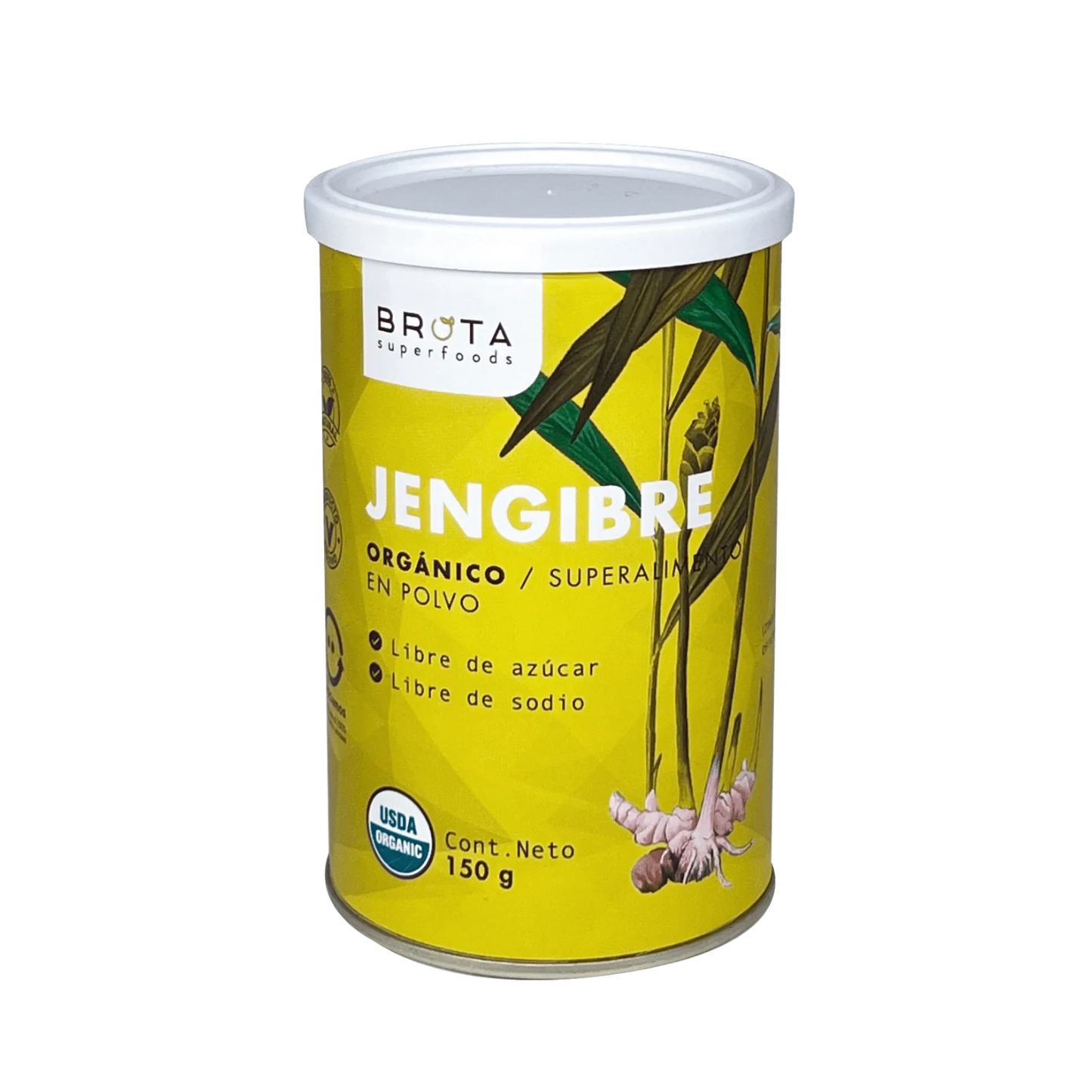 JENGIBRE ORGÁNICO BOOST BROTA 150 GRS
