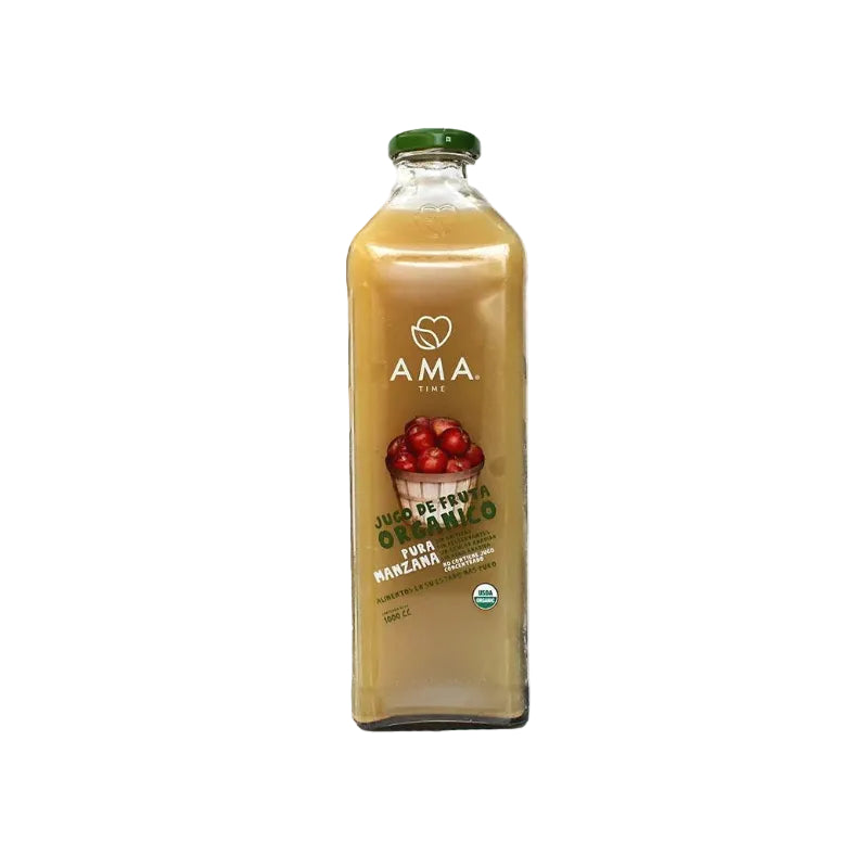 JUGO AMA MANZANA ORGÁNICO 1000 ML 6 UNIDS