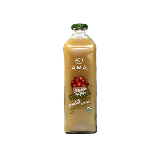 JUGO AMA MANZANA ORGÁNICO 1000 ML 6 UNIDS