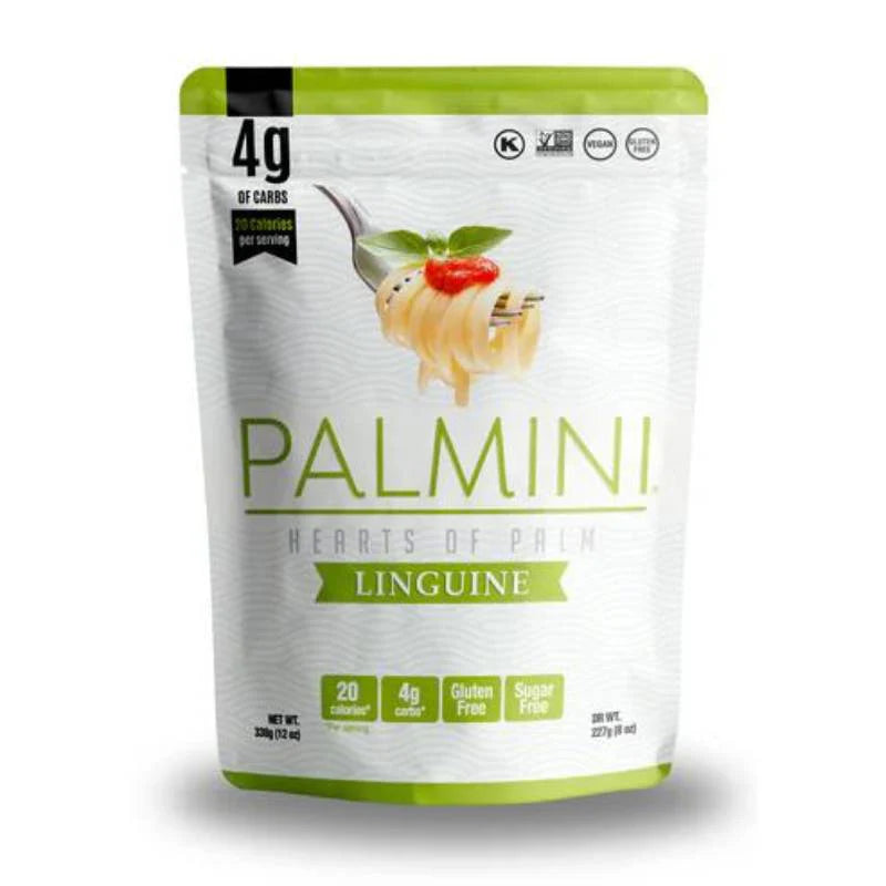 LINGUINNI DE PALMITOS PALMINI 340 GRS 6 UNIDS
