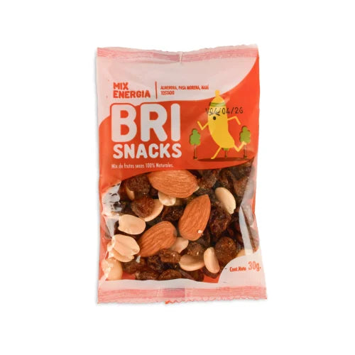 BRISNACKS MIX FUERZA 30 GRS 20 UNIDS