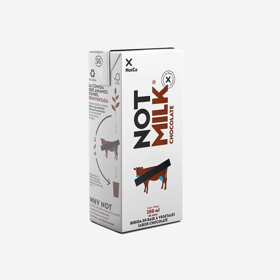 NOTCO NOT MILK CHOCOLATE 200 ML 24 UNIDS
