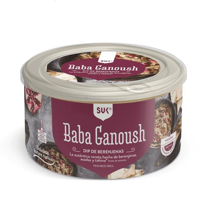 DIP DE BERENJENAS BABA GANOUSH SUK 175 GRS 12 UNIDS