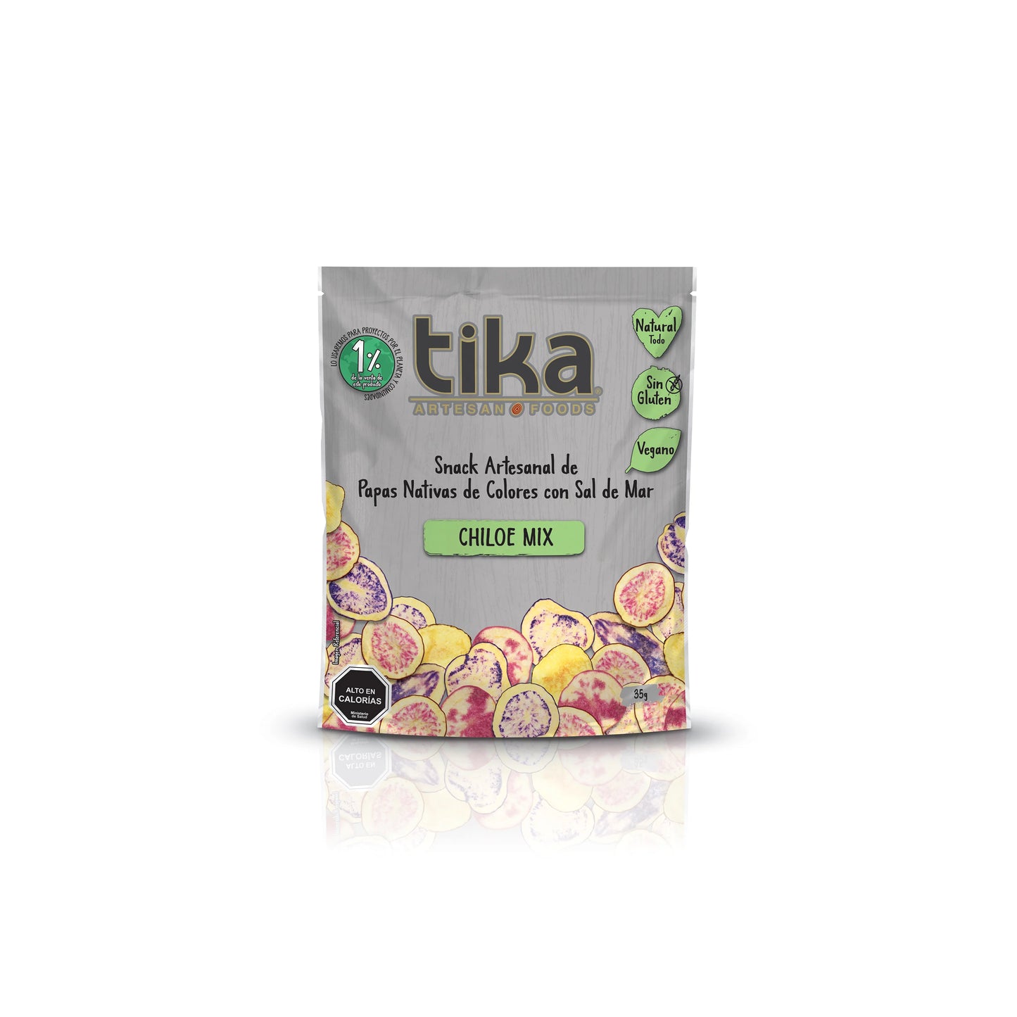 TIKA ARTESAN CHIPS CHILOE 35 GRS 15 UNIDS