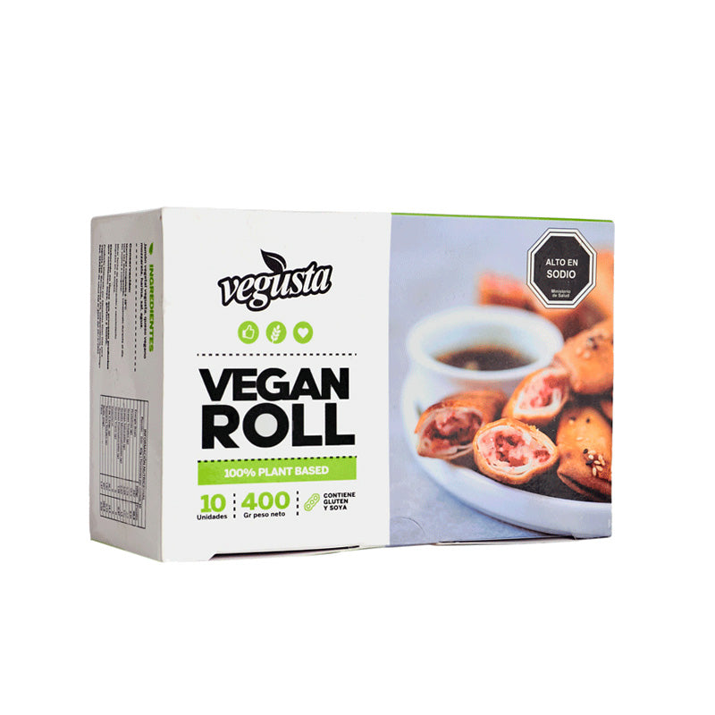 VEGAN ROLL JAMON QUESO VEGUSTA 400 GRS 6 PACKS