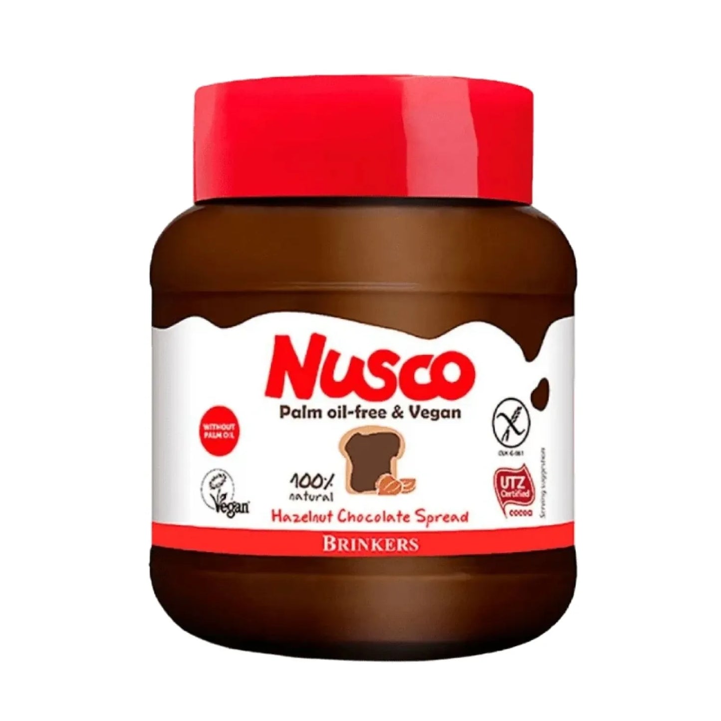 CREMA NUSCO AVELLANA CHOCOLATE 350 GRS 12 UNIDS