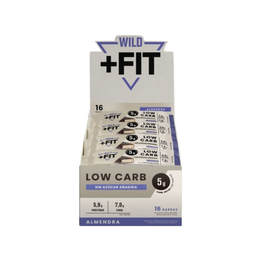 WILD FIT CHOCOLATE ALMENDRA 16 UNIDS 35 GRS
