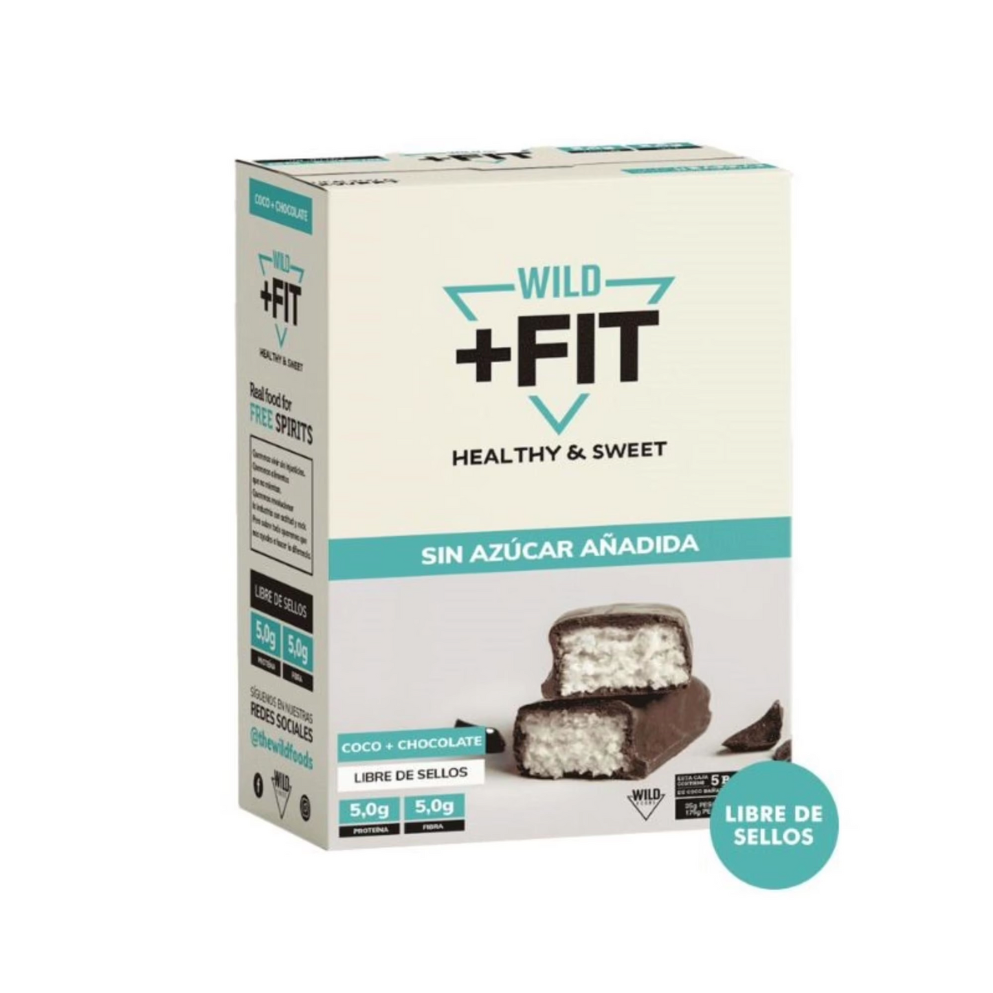 WILD FIT COCO 5 UNIDS 35 GRS WILD FOODS