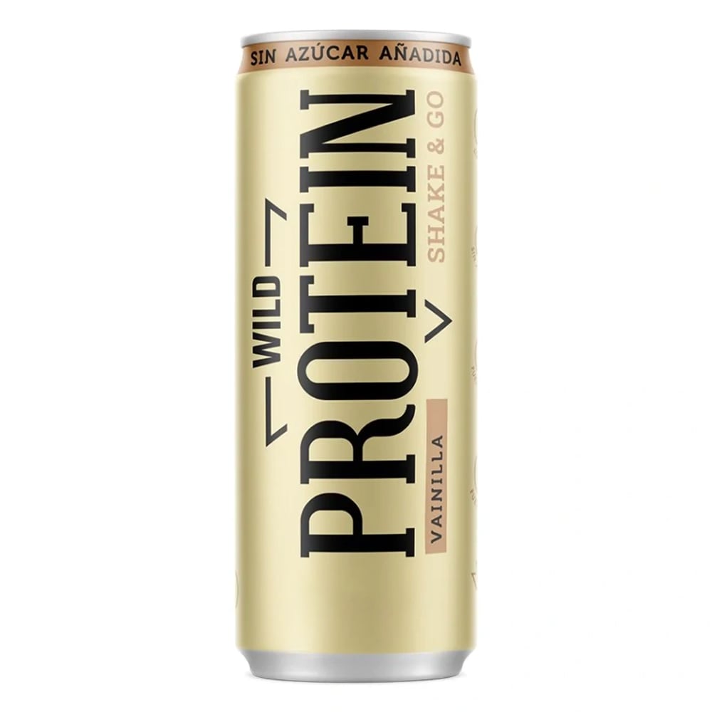 BEBIDA WILD FOODS PROTEIN SHAKE & GO VAINILLA 310 ML 12 UNID