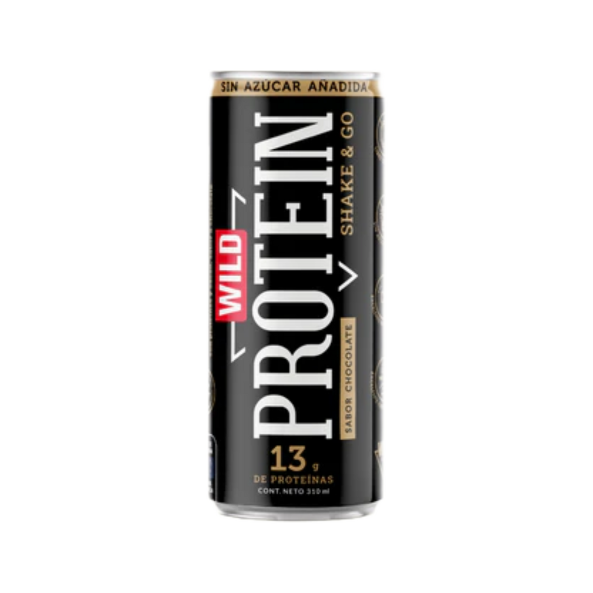 BEBIDA WILD FOODS PROTEIN SHAKE & GO CHOCOLATE 330 ML 12 UNID