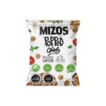 POPPED CHIPS DE LENTEJAS CON TOMATE Y ALBAHACA MIZOS 20 GRS 24 UNIDS