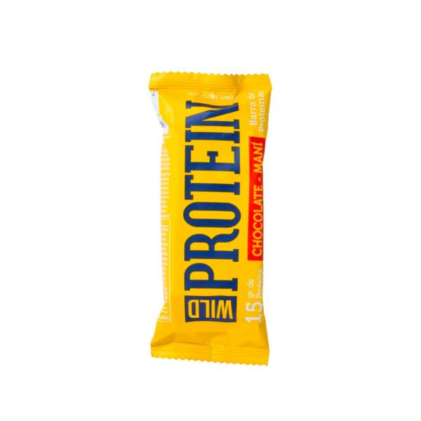 BARRA WILD PROTEIN 16 UNIDS CHOCOLATE MANÍ  45 GRS - Imagen 2