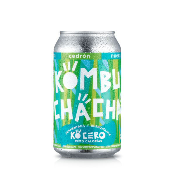 KOMBUCHACHA CERO CEDRON LATA 350 ML X 24 UNID KOMBUCHACHA CERO CEDRON LATA 350 ML X 24 UNID